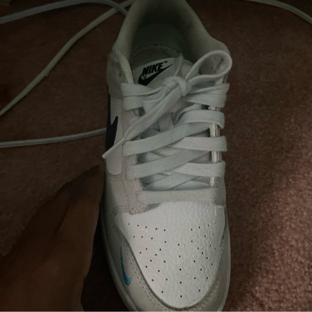 Nike with blue and grey